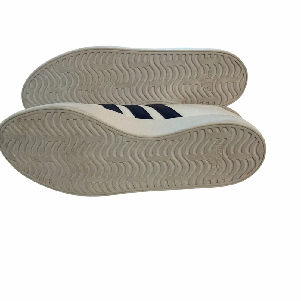 Adidas Original VL Court 3.0 Shoes Mens White Suede Sneakers Size 12